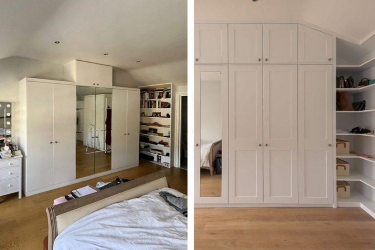 Large custom made corner wardrobe – Bayswater