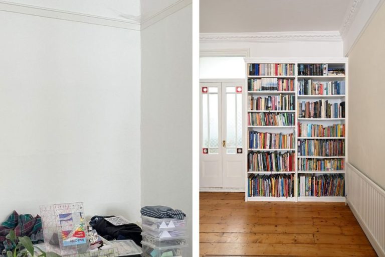 Built in bookshelf – Battersea SW11