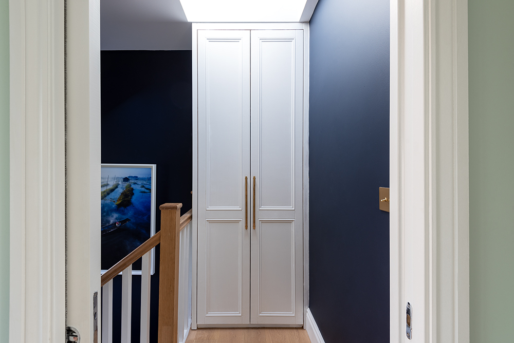 Built-in hallway cupboard