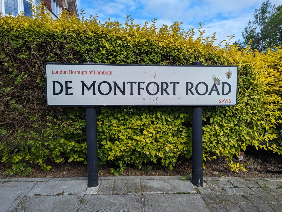 A street in Streatham where we did some carpentry