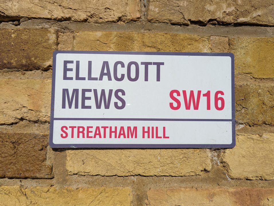 A road name in Streatham Hill in SW16