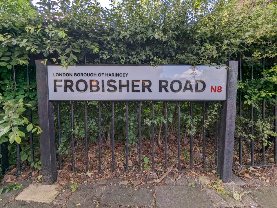 A road called Frobisher in Haringey