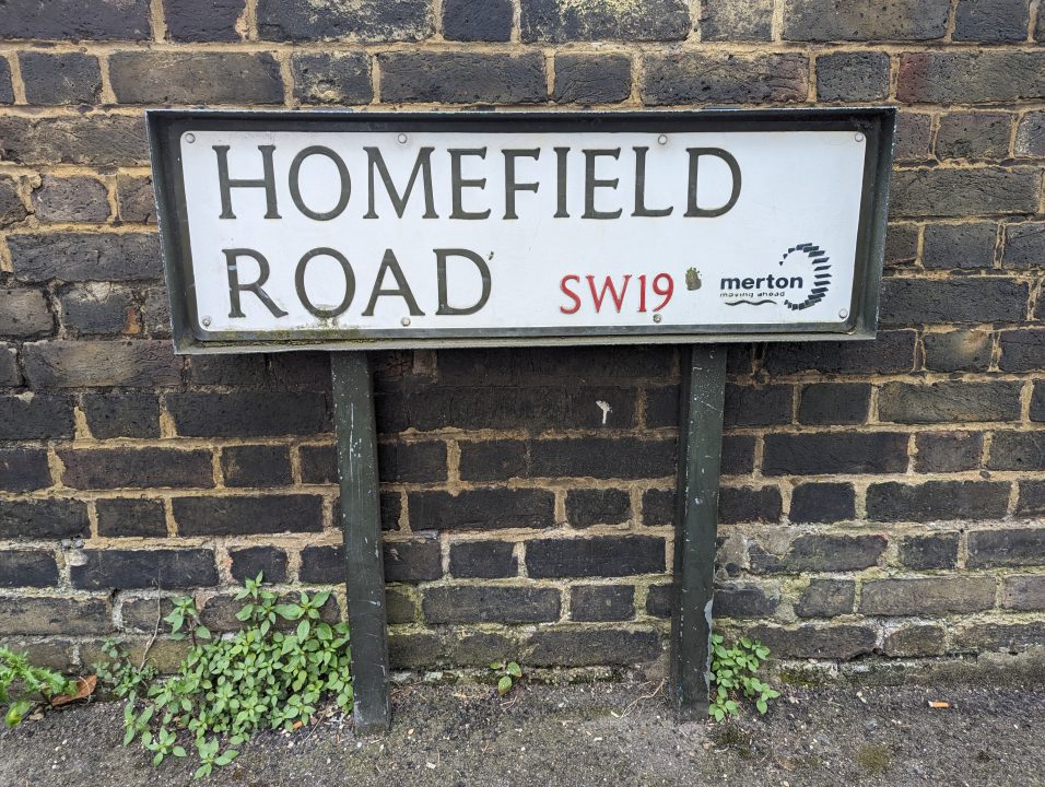 A road name in Wimbledon