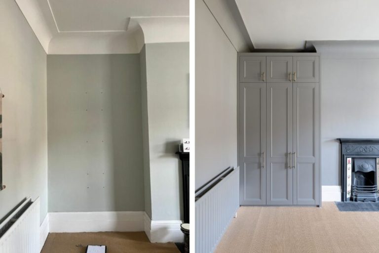 New fitted alcove wardrobe in Forest Hill