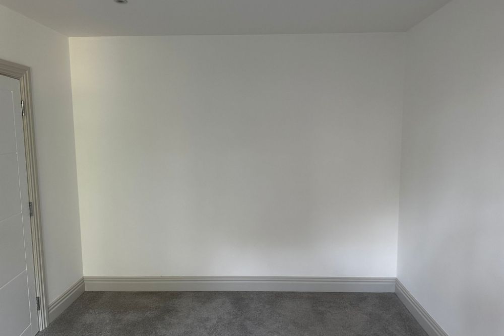 Empty white wall